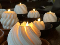 Handmade Beeswax and Soy Pillar Candles