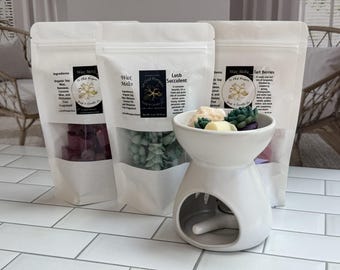 Soy Wax Melts for Warmer, Highly Scented Wax Melts, Strong Soy and Beeswax Wax Melts, Fragrant Fruits & Florals, Choose Your Premium Scents!